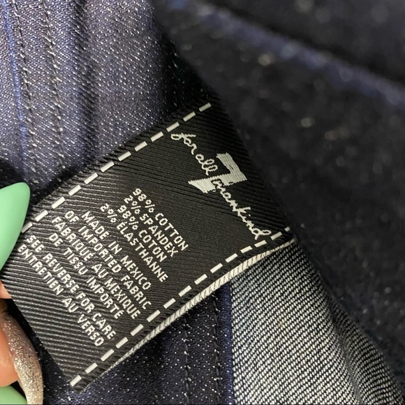 7 FOR ALL MANKIND DENIM JUMPSUIT - Picture 3 of 5